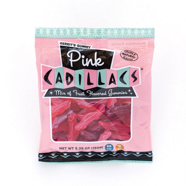 Gerrit'sâ„¢ Gummy Pink Cadillacs Bag Candies, Gummies & Licorice